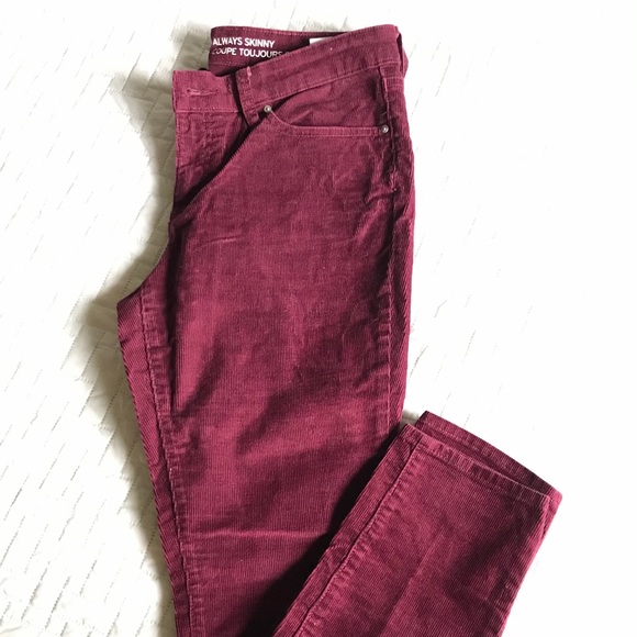 GAP Pants - Gap Always Skinny Corduroy Pants
